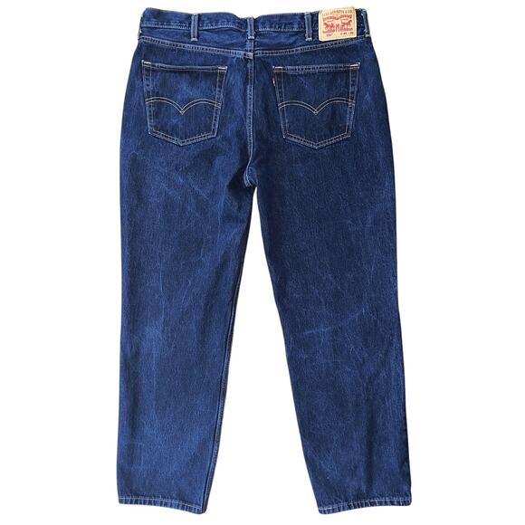 Levi's 550 Relaxed Fit Dark Wash Jeans Men's 40X32 - Picture 5 of 8